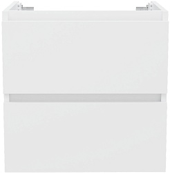 Teymi Тумба с раковиной Laina 50 подвесная белая матовая – фотография-6