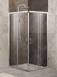 BelBagno Душевой уголок Unique 100/100 UNIQUE-A-2-85/100-C-Cr – фотография-1