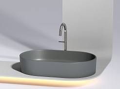 Ceramicanova Мебельная раковина Element 60 CN6048MDH тёмный антрацит матовый – фотография-3