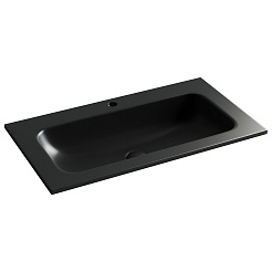 Sancos Тумба с раковиной Marmi 1.0 80 дуб чарльстон раковина Grace 81 CN7012MB – фотография-3