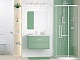 Brevita Тумба с раковиной Verde 80 подвесная зеленая – картинка-20