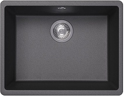 Florentina Мойка кухонная Вега 500 черная – фотография-1