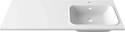 Mixline Мебельная раковина Билл 120 R белая – фотография-3