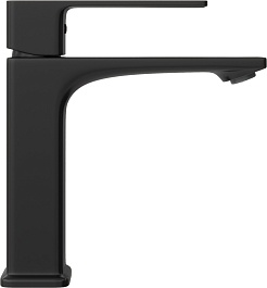 Teymi Смеситель для раковины Lori T10257 черный матовый – фотография-2