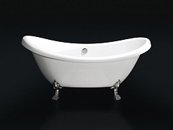 BelBagno Акриловая ванна BB05-CRM, ножки BB-LEG-LION-CRM – фотография-4