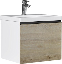 Vigo Тумба под раковину Cross 500-0-1 подвесная дуб давос натуральный – фотография-1