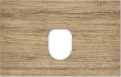 Акватон Мебель для ванной Либерти 70 Mila 40 белая/дуб эльвезия – фотография-9