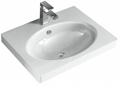 Misty Мебель для ванной Европа 60 белая с доводчиками – фотография-5