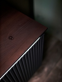 Jorno Тумба под раковину Strong 100 с подсветкой антрацит – фотография-8