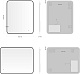 Aquanet Зеркало Контур 100x80 Led TX с подсветкой черное – фотография-8