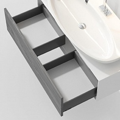 Aqwella Мебель для ванной Genesis 100 миллениум серый – фотография-10