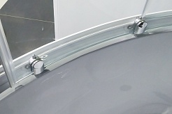 Royal Bath Душевая кабина HKST RB 90HKST-WT 90x90 с г/м с хамамом стекло прозрачное профиль белый – фотография-3