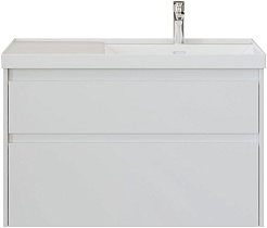 Aquanet Мебель для ванной Nova Lite 2.0 90 R подвесная белая глянцевая – фотография-5