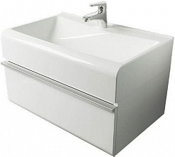 Velvex Мебель для ванной Crystal Cub 70 белая – фотография-2