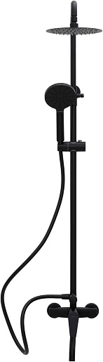 Allen Brau Душевая стойка Eclipse 5.E1007-31 черный матовый – фотография-2