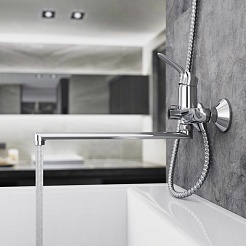 Tokito Смеситель для ванны TAKASE хром TOK-TAK-1015 – фотография-3