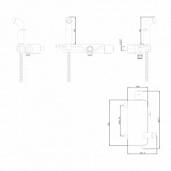 Lemark Смеситель Solo LM7169CW для биде – фотография-2