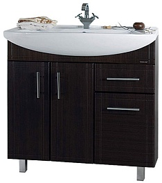 Водолей Тумба под раковину Альфа 75 венге – фотография-1