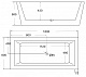 BelBagno Акриловая ванна BB55-1600 – картинка-6