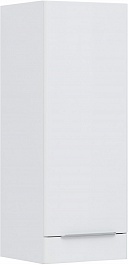 Aquanet Шкаф подвесной Ирис New 30 белый глянцевый – фотография-1
