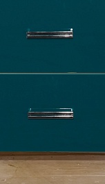 Misty Тумба с раковиной Джулия QVATRO 75, 3 ящика, зеленая – фотография-3