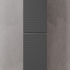 Sancos Шкаф пенал Folk 35 подвесной темный серый матовый (grey soft) – фотография-4