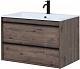 Aquanet Мебель для ванной Lino 80 подвесная дуб веллингтон – картинка-20