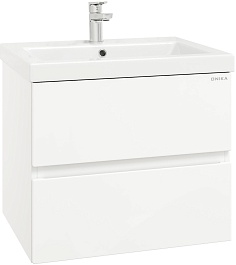 Onika Тумба под раковину Эвада 70 подвесная белая – фотография-1