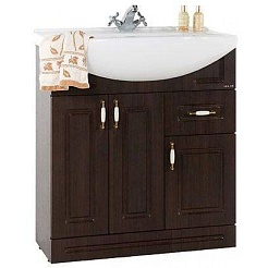 Водолей Тумба под раковину Капри 75 венге – фотография-1