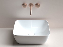 Ceramicanova Мебельная раковина Form 42 CN2002 белая – фотография-2