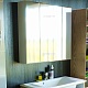 СанТа Мебель для ванной Венера 80 бежевый дуб, свет – фотография-11