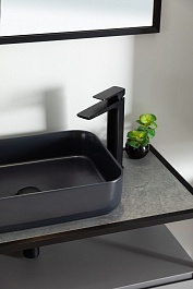 Allen Brau Смеситель для раковины Infinity 5.21002-31 черный матовый – фотография-2