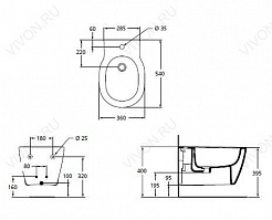 Ideal Standard Биде подвесное Connect E799701 – фотография-2