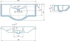 Водолей Тумба с раковиной Дубэлла 105 венге – фотография-5