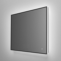 Vincea Зеркало 100x80 VLM-3VN100B с ореольной подсветкой черное – фотография-2