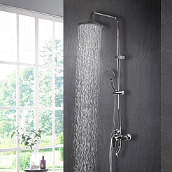 Mixline Душевая стойка 546107 хром – фотография-2