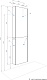 Акватон Шкаф подвесной Либерти 40 дуб эльвезия – фотография-24