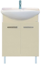 Misty Тумба с раковиной Джулия 65 бежевая Beidge – фотография-1