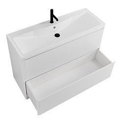 BelBagno Тумба под раковину Albano 120 напольная Bianco Lucido – фотография-3