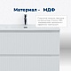 Aquanet Мебель для ванной Джейн (Flat) 90 подвесная белая матовая – фотография-32