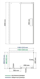 WasserKRAFT Душевой уголок Dinkel 58R07 – фотография-2