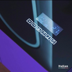 Jorno Тумба с раковиной Shine 100 с МФУ антрацит Shi.01.100-M/P/A подвесная – фотография-3