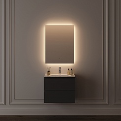 Sancos Зеркало Square 2.0 60 с подсветкой с бесконтактным выключателем – фотография-8