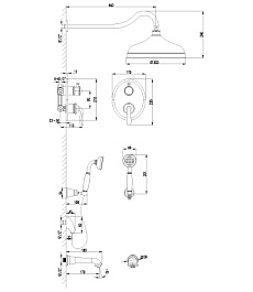 Lemark Душевая система Brava LM4722G – фотография-2