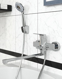 Tokito Смеситель для ванны TOYAMA хром TOK-TOY-1015 – фотография-1