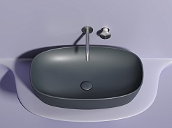 Ceramicanova Мебельная раковина Element 60 CN6049MDH тёмный антрацит матовый – фотография-4