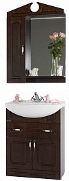 Водолей Мебель для ванной Капри 65 L венге – фотография-1