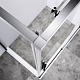 Vincea Душевой уголок Slim-N 140x80 VSR-4SN8014CL профиль хром стекло прозрачное – фотография-11