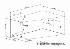 Aquanet Акриловая ванна Accord 150x100 R – фотография-9