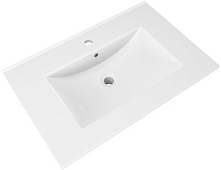 Teymi Тумба с раковиной Vitra 70 подвесная дуб/графит – фотография-8